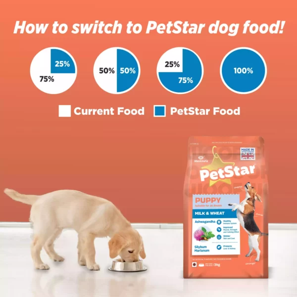 Petstar Milk and Wheat Puppy Dog Dry Food_ PetsPaa